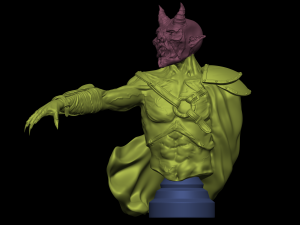 Demon Leader 3D Print Model