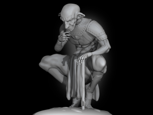 Goblin Bloodhound 3D Print Model