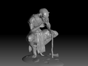 Goblin Bloodhound 3D Druckmodell