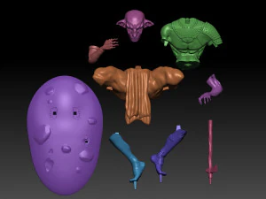 Goblin Bloodhound 3D Print Model