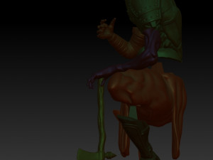 Goblin Bloodhound 3D Druckmodell