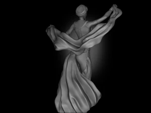 Oriental Dancer 3D Print Model