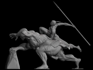 Orc Duo 3D Print Model