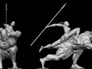 Orc Duo 3D Print Model
