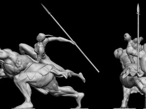 Orc Duo 3D Print Model