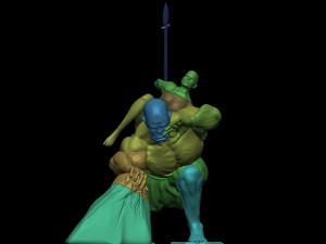 Orc Duo 3D Print Model