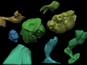 Orc Duo 3D Print Model