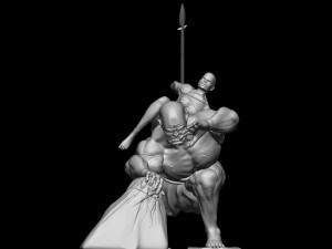 Orc Duo 3D Print Model