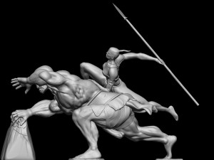 Orc Duo 3D Print Model