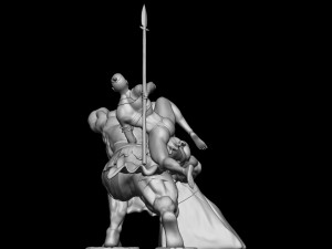 Orc Duo 3D Print Model