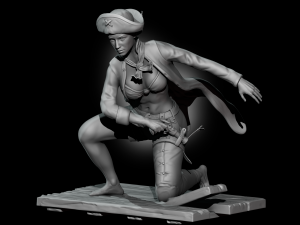 Pirate 3D Print Model