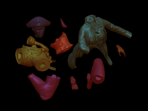 Pirate 3D Print Model