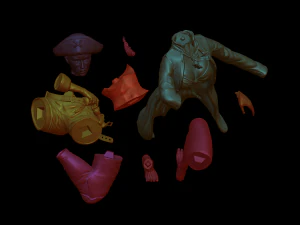 Pirate 3D Print Model
