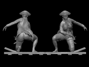 Pirate 3D Print Model
