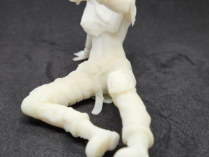 M&auml;dchen-Raider 3D Druckmodell