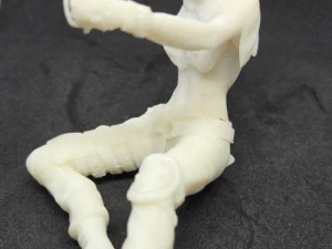 M&auml;dchen-Raider 3D Druckmodell