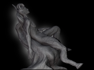 Satyr On A Tree Modelo de impresión 3D