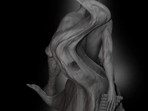Satyr On A Tree 3D Print Model
