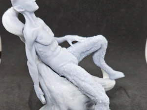 Satyr On A Tree 3D Print Model