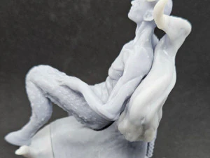 Satyr On A Tree 3D Print Model
