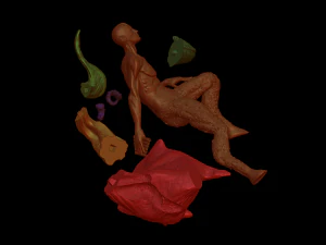 Satyr On A Tree 3D Print Model