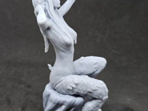 Satyr On A Tree Stump 3D Print Model