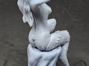 Satyr On A Tree Stump 3D प्रिंट मॉडल