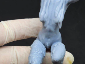 Satyr On A Tree Stump 3D Print Model