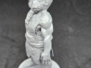 Dwarf Blacksmith With Ring 3D Принт Модель