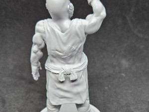 Dwarf Blacksmith With Ring 3D Принт Модель