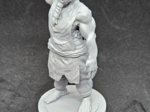Dwarf Blacksmith With Ring 3D Принт Модель