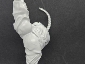Karate Girl 3D Print Model