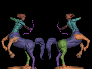 Centaur Modèles 3D en vedette