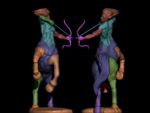 Centaur 3D Print Model
