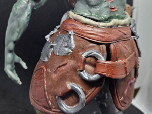Leather Golem 3D Print Model 3Dプリントモデル