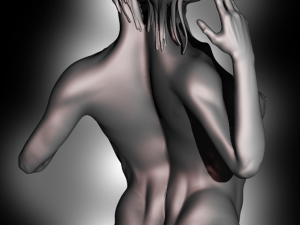 Monster Girl Model Cetak 3D