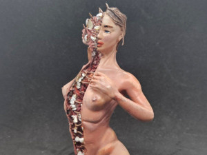 Monster Girl Model Cetak 3D