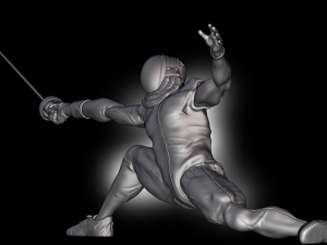 Swordsman 3D Принт Модель