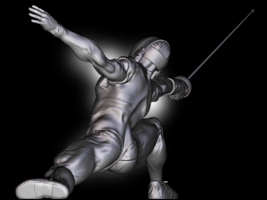 Swordsman 3D Принт Модель