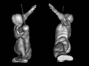 Swordsman 3D Принт Модель