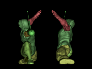 Swordsman 3D Принт Модель