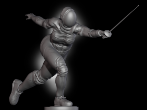 Sword Master 3D 3D Baskı Modeli