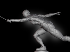 Sword Master 3D 3D 프린트 모델