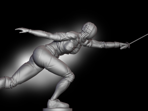 Sword Master 3D 3D 프린트 모델