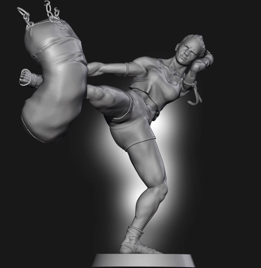 Mai Tai Fighter 3D Print Model .c4d .max .obj .3ds .fbx .stl .blend 