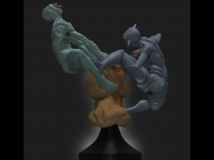Execution of the Cyclops 3D Принт Модель