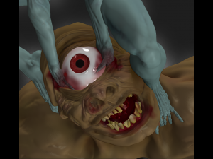 Execution of the Cyclops 3D Принт Модель