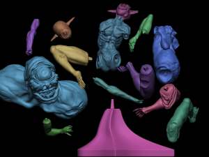 Execution of the Cyclops 3D Принт Модель