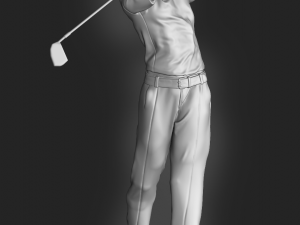 Golfer Model do druku 3D