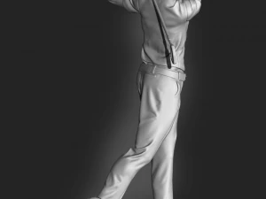 Golfer 3D Print Model